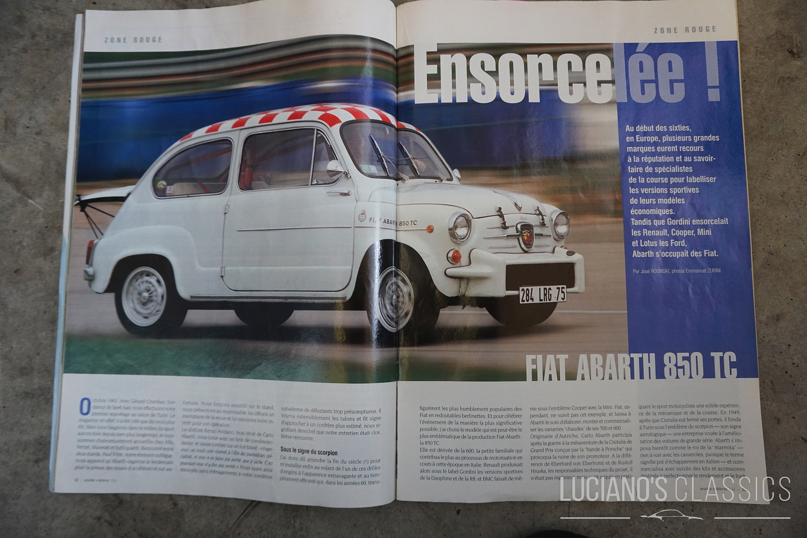 Abarth 850 T.C. Nürburgring