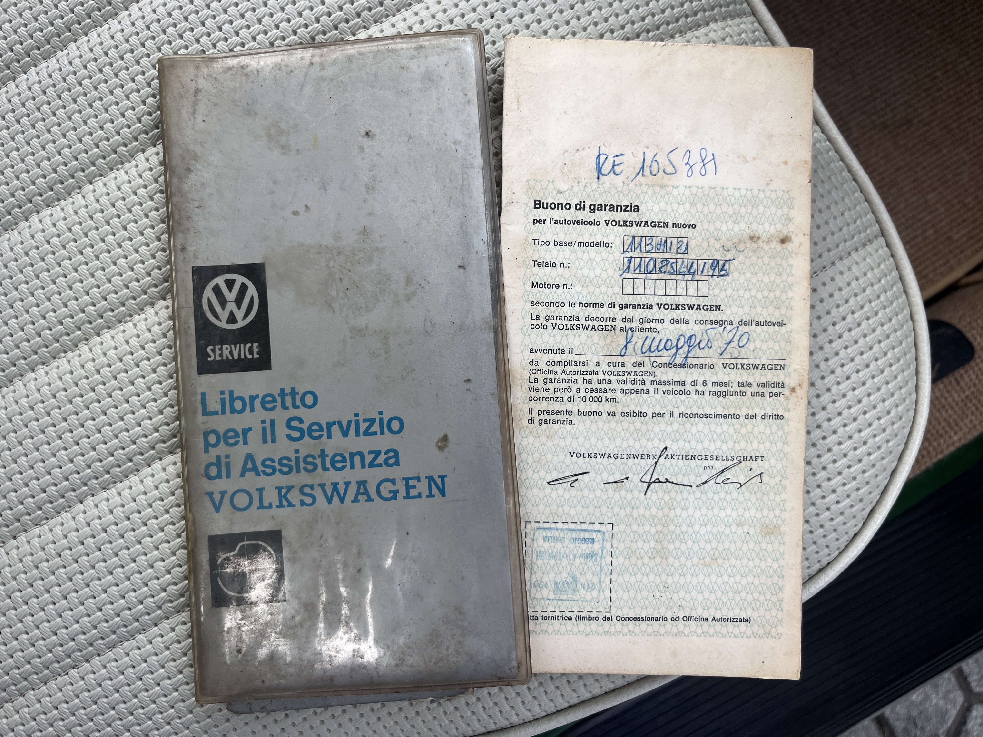 VW Maggiolino 1.2 vetro piatto