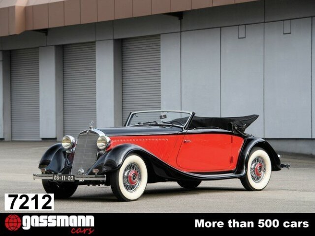 Mercedes Benz 290 Cabriolet A, 6 Zylinder Motor, W 18 