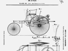 Mercedes Benz Motorwagen 100 jähriges Jubiläum Nachbau, 1 